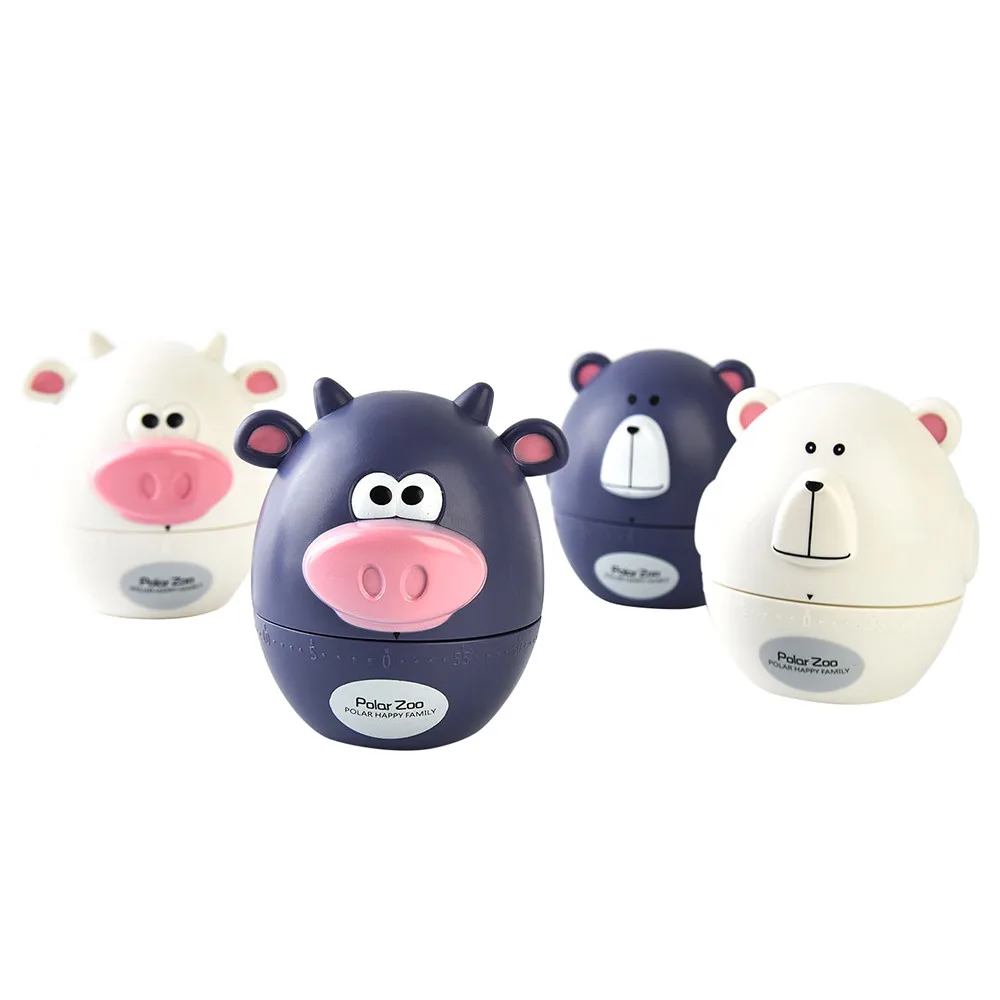 

Popular Polar Zoo Pig Kitchen Timer Cute Cooking Gadget Tool Fun Collectible Gift For Pet Lovers Plastic Kitchen Timer #41805