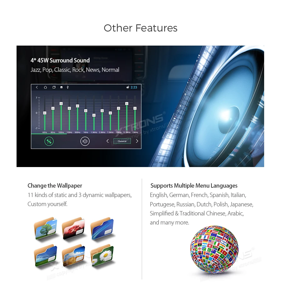 Best XTRONS 6.2" Android 8.1 Car Multimedia System RCA GPS Navigation for Fiat Punto (199/310) Linea 2012-2016 NO DVD 19