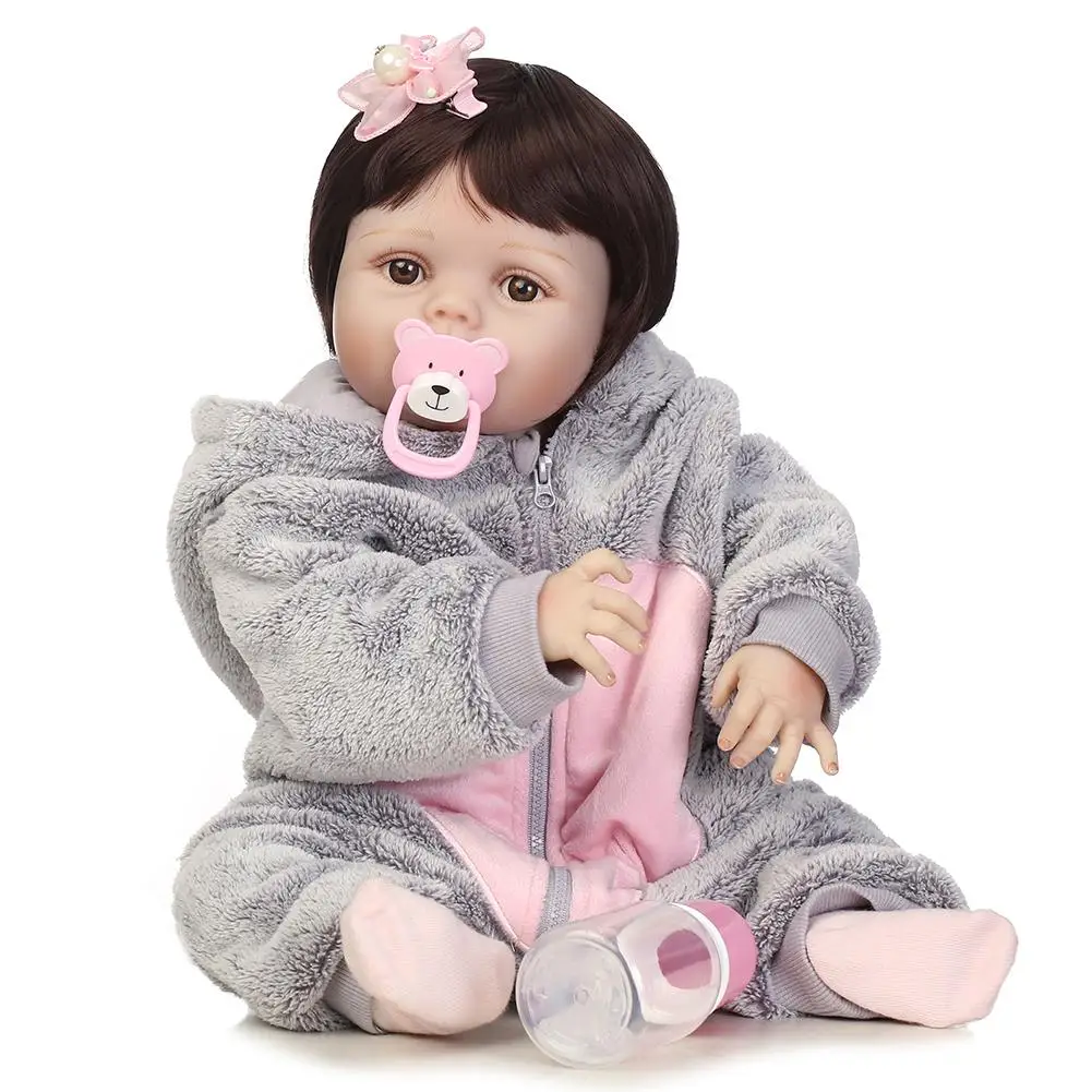 

New Washable Simulation Baby Pretend Toy Soft Children Kids Newborn Reborn Doll
