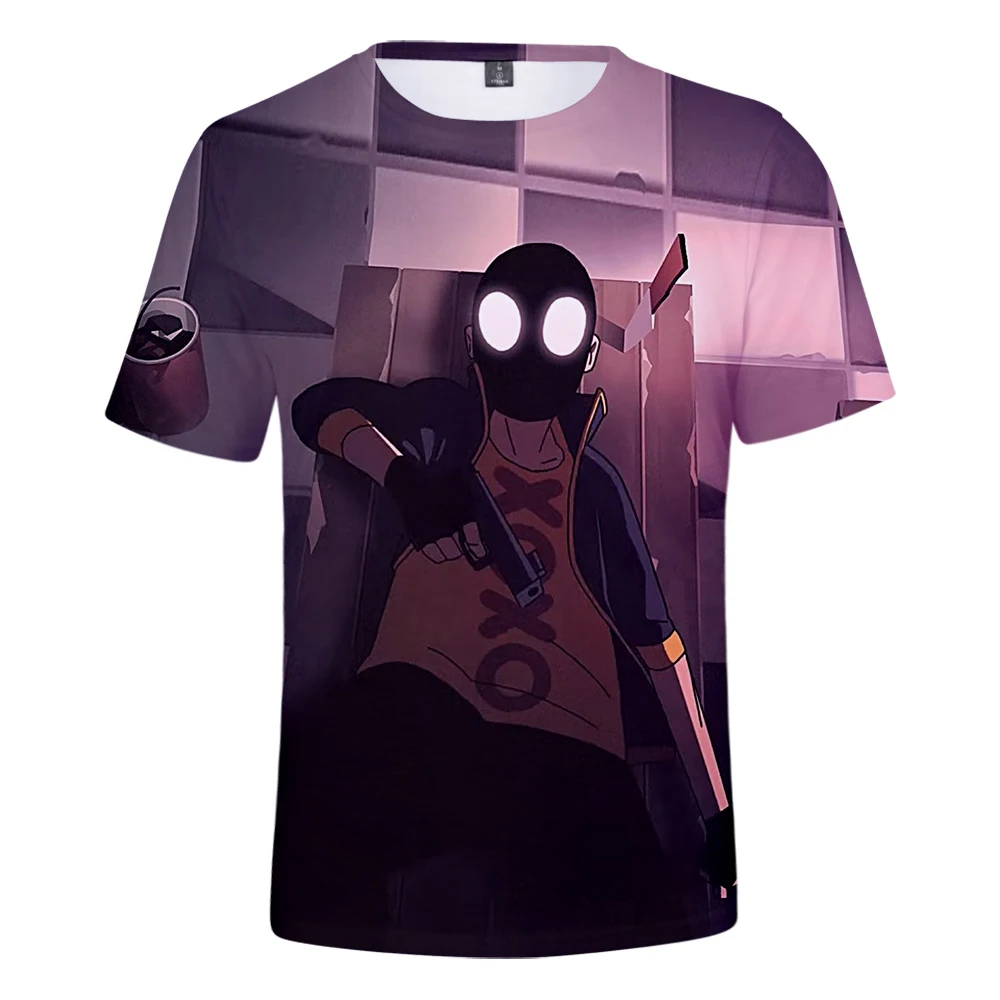 2019 Summer New Men men T-Shirt 3D Print Cute AnimeMy hero college Man Sweatshirt Fashion Unisex Short Sleeve Top Pullover