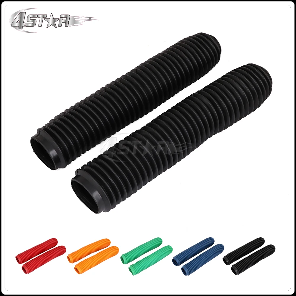 Online Tenedor Protector Anti polvo cubre polainas para CRF YZF KXF RMZ DRZ KTM KLX 250 450R EXC300 TTR250 WR250R dirt Bike motocicleta