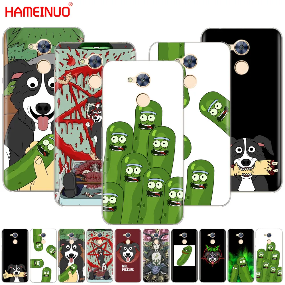 

HAMEINUO mr pickles cucumber rick meme Cover phone Case for Huawei Honor V10 4A 5A 6A 7A 6C 6X 7X 8 9 NOVA 2 2S PLUS LITE