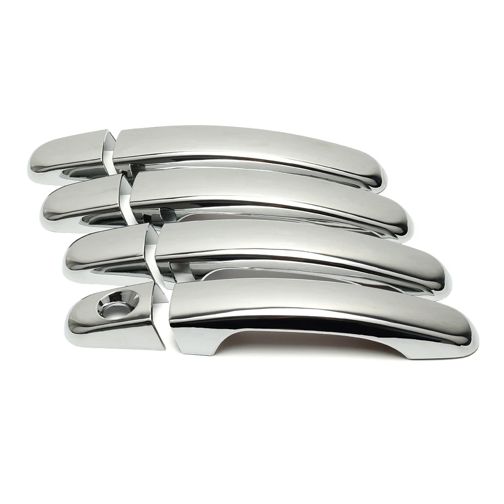 Hot Sale 4pcs Chrome Plated Door Handle Cover without Passenger Keyhole