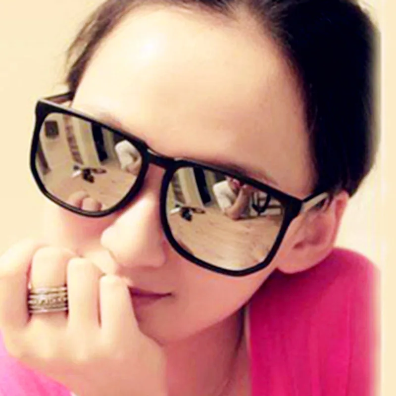 Женские квадратные солнцезащитные очки Lunette Soleil Femme большие размеры Ретро стиль
