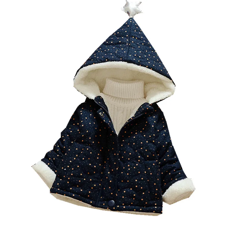 WEALTHY KIDS Winter Girls Jacket 1-4 years New Fashion Style Children Outerwear YB015 Kids Clothes Boys Coats |