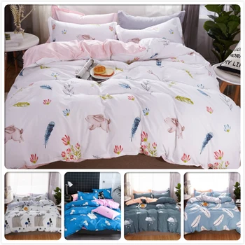 

Single Twin Queen King Size Duvet Cover 3/4 pcs Bedding Sets Kids Child Soft Cotton Bed Linen Bedspreads Quilt Case 1.5m 1.8m 2m