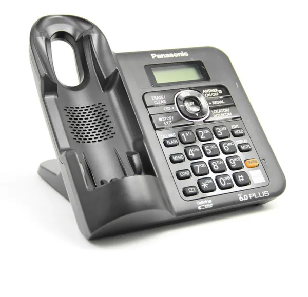 1 трубки KX TG6641B DECT 6 0 цифровой беспроводной телефон черный с автоответчиком