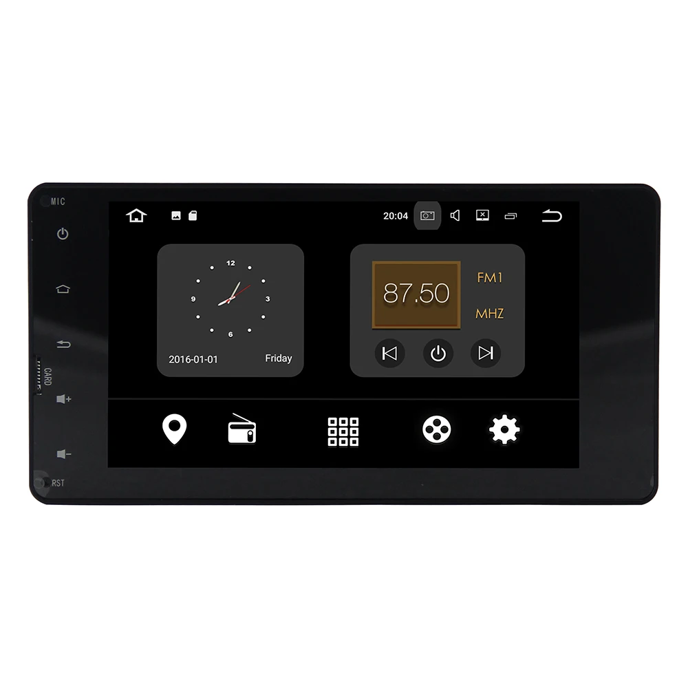 Perfect 7 inch full touch screen android car dvd gps for mitsubishi outlander 2014 with radio audio car multimedia system 1