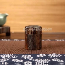 50 мл Ёмкость Экологичные гидроизоляционные Чай Caddy Чай канистры с пером дровяной процесс технического ссылки из Японии