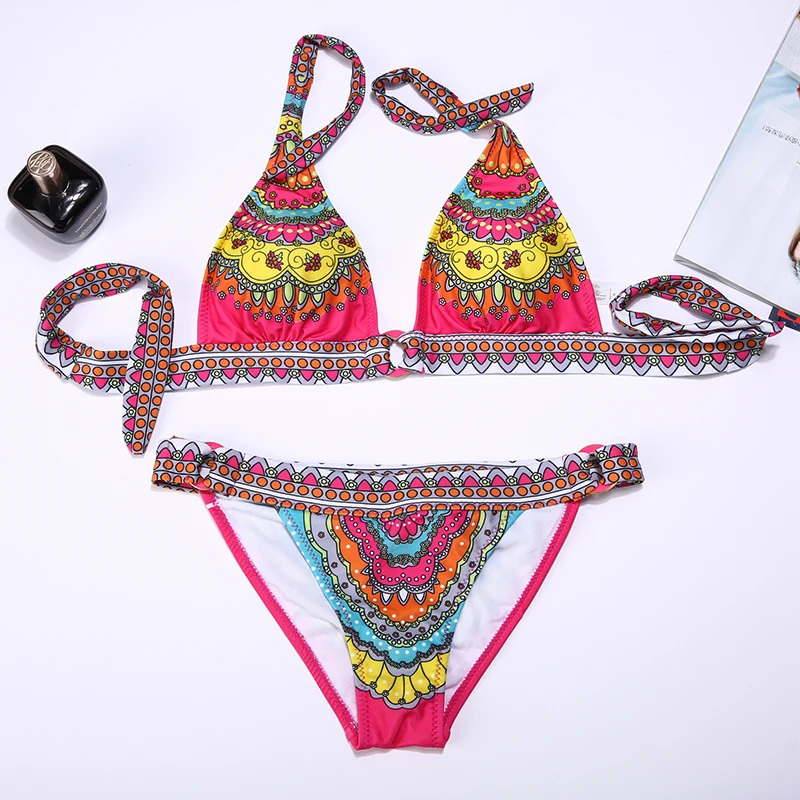 

2016 Swimwear Bikini Set Brazilian Biquini Bathing Suit Swimsuit Push Up Monokini Sexy Swimwear Women female Bikini Beach Top
