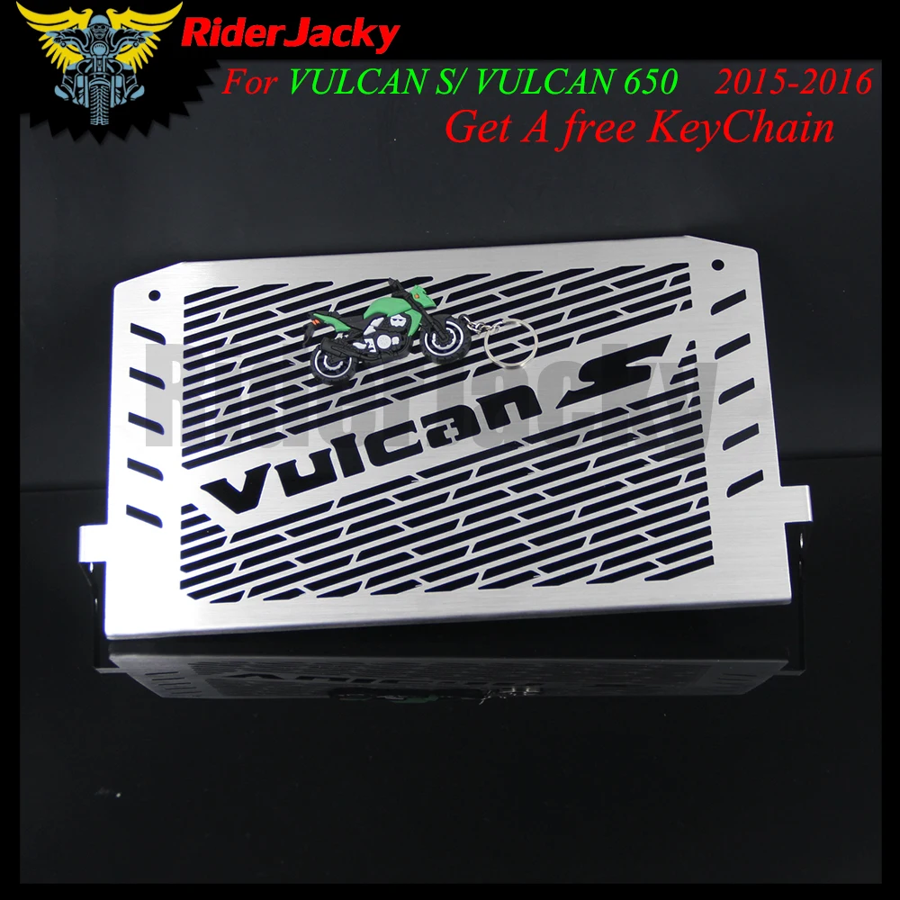 RiderJacky Motorcycle Radiator Grille Guard Cover Protector For Kawasaki VULCAN S 2015 2016