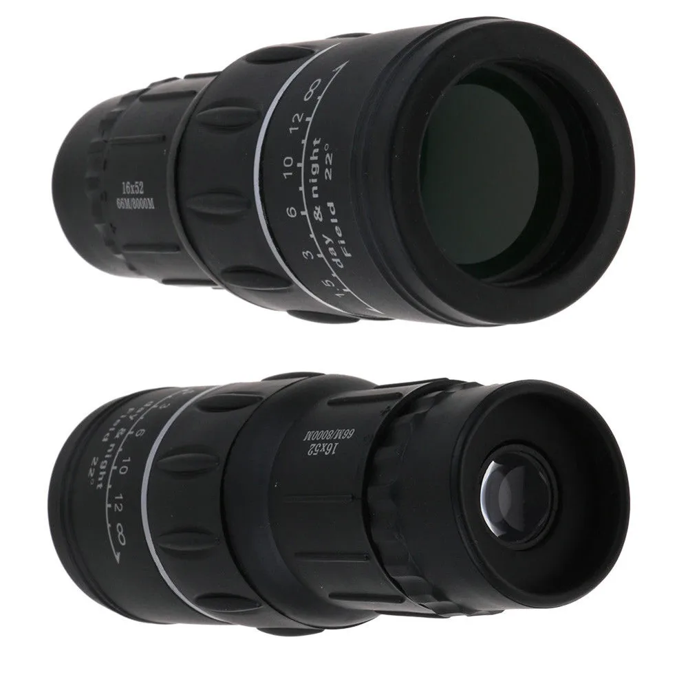 

HD 16x52 Dual Focus Zoom Optical Night and Day Vision Monocular single Telescope high quality image Durable focus capability A70