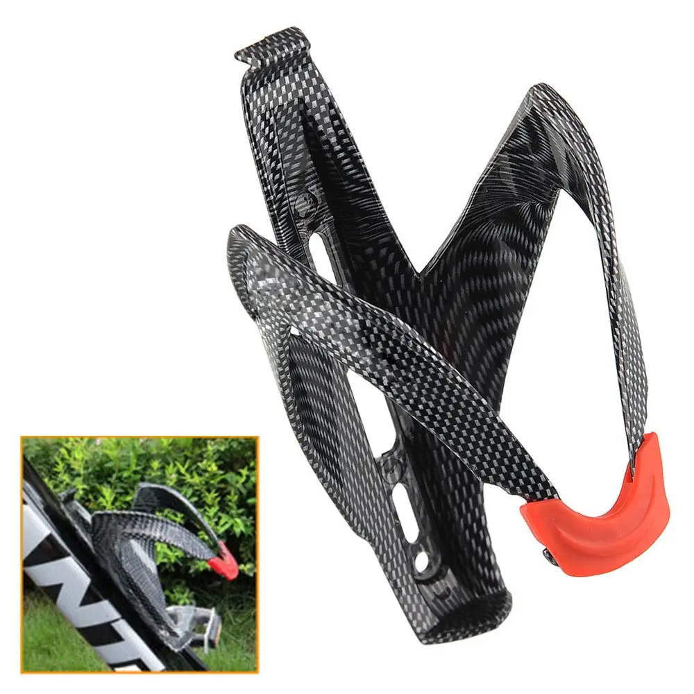 Carbon Fiber MTB Mountain Road Bike Bicycle Water Bottle Drink Holder