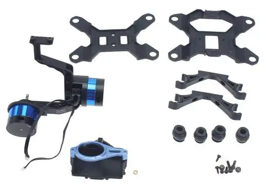 Таро T-2D 2-осный бесщеточный гидростабилизатор камеры Камера PTZ с креплением системы управления от первого лица и стеллаж для выставки товаров TL68A08 для GoPro Hero3 DIY FPV Радиоуправляемый Дрон Мультикоптер