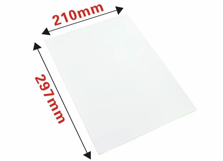 A4 матовая самоклеящаяся бумага на магнитной подложке Магнитная фотобумага для оптовой продажи
