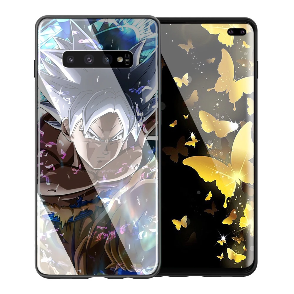 Lavaza Dragon Ball Z DBZ Goku Стекло чехол из термопластичного полиуретана для Samsung Note 8 9 S7 S8 S9 S10 A10 A20 A30 A40 A50 A60 A70 Edge Plus - Цвет: TG8