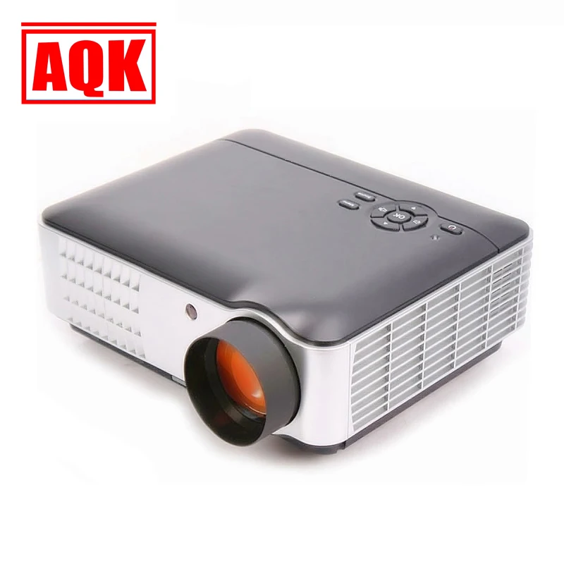 Watco Projector 3500 Lumens Free HDMI Cable Mini Projector Support 1920x1080P LED Projector for Home Cinema Digital TV Partr 806 Wholesale Office & School Supplies