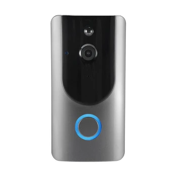 

Wireless Smart WIFI Doorbell With Camera HD Night Vision Motion Detection Alarm Doorbell Anti-theft Visible Camcorder Doorbells