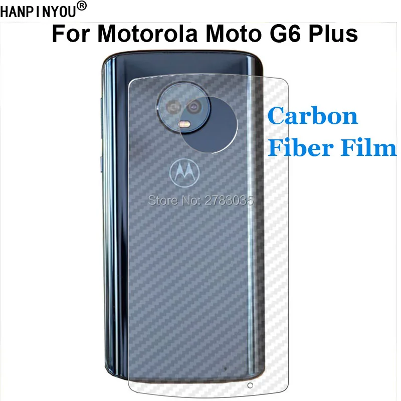 Для Motorola Moto G6 Plus + XT1926 5 9 &quot3D защитная пленка из углеродного волокна с защитой от