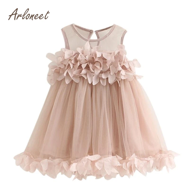 

ARLONEET Kids Dresses For Girls Kids Girls Princess Sequins Toddler Tulle Lace Tutu Slip Dress P30 Nov16