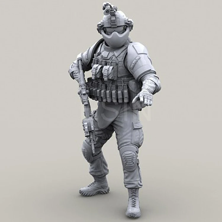 1/35 смола фигура строительный комплект США современный солдат | Игрушки и хобби