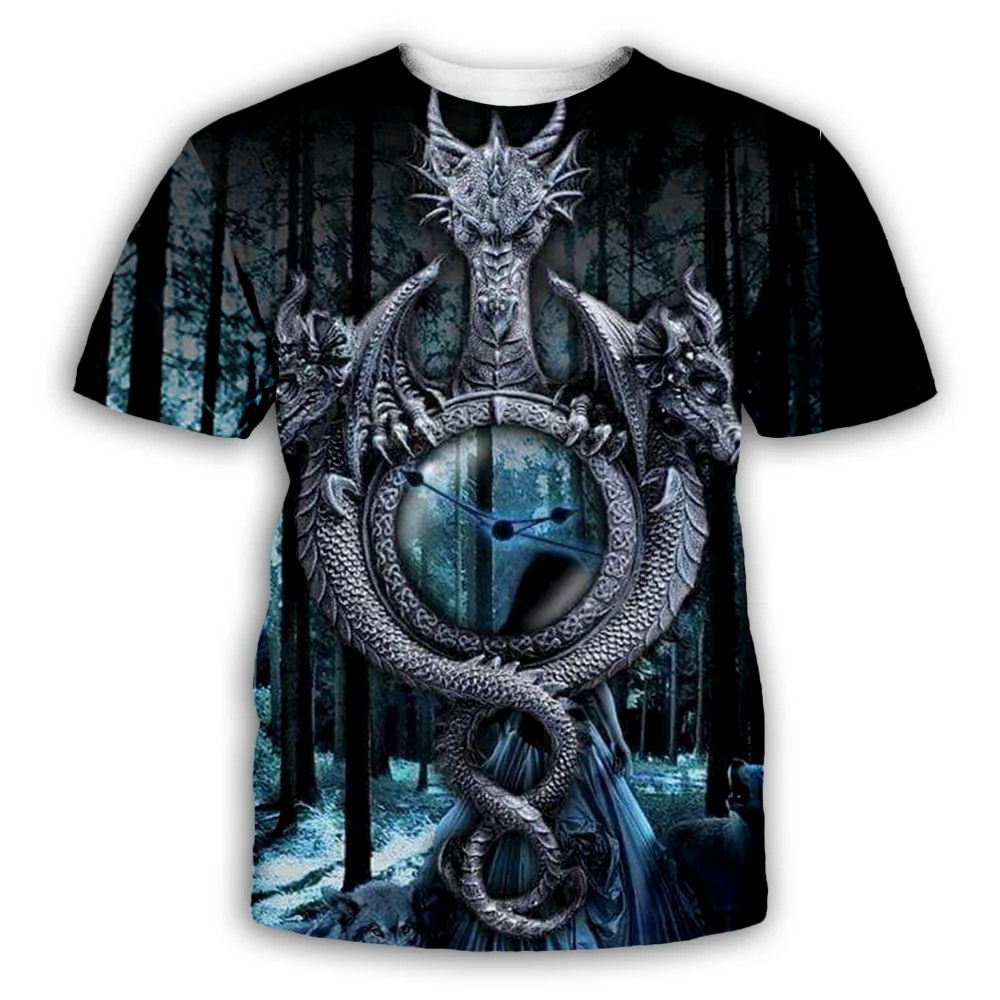 

PLstar Cosmos Dragon Tshirt/Hoodie Mens Hip pop shirts Harajuku hip hop Cross 3d prtined shirts Drop shipping