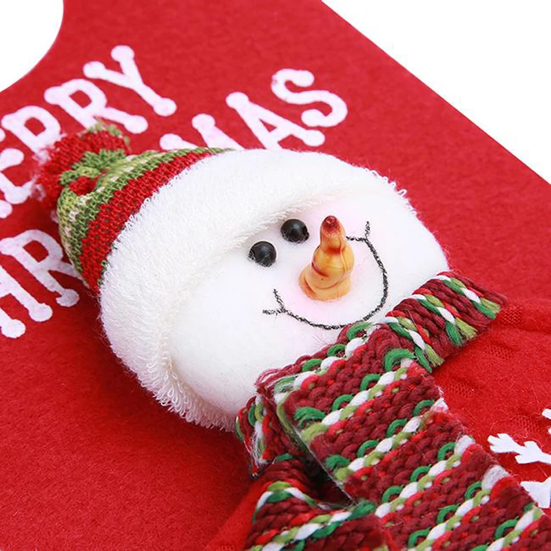2019 new Christmas Santa Claus Snowman Reindeer XMAS Door Hanging Home Decoration