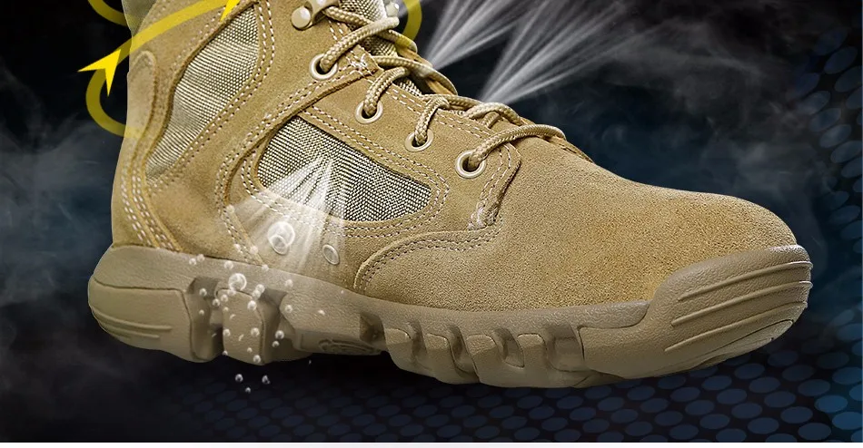 CQB мужские тактические ботинки открытый армейские Мужская обувь легкий поход походные ботинки износостойкие охоты альпинистские ботинки