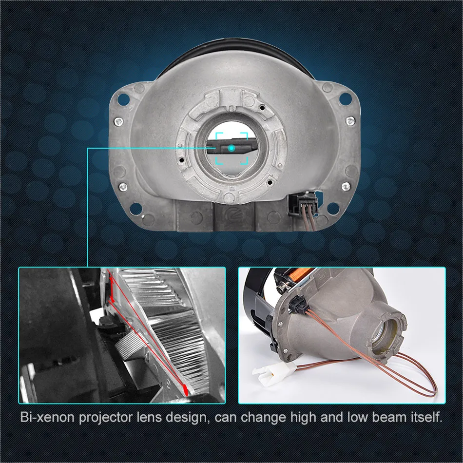 2 шт. 3 дюйма квадратный стиль Q5 Koito проектор Лен HID биксенон LHD RHD для модернизации H7 мотоциклетные фары D2S D4S D1S D3S лампы