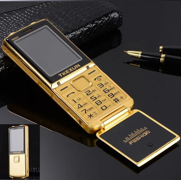 Best Offers gift 8800i speed dial Magic voice cell phone bluetooth SOS one key dual torch FM whatsapp unlocked flip metal mobile phone