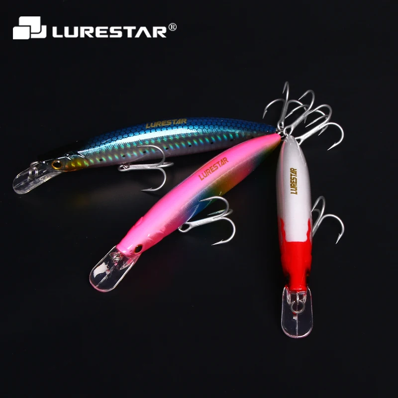

24g Levitation 130mm Minnow Fishing Lure Long cast Big Fishing Bait Salt Water Hard Fishing Bait