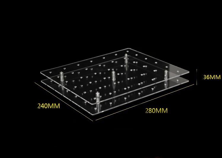 1 набор прямоугольных 42 Отверстия леденец держатель торт, поп-дисплей акриловая подставка Подставка держатель подставка-держатель