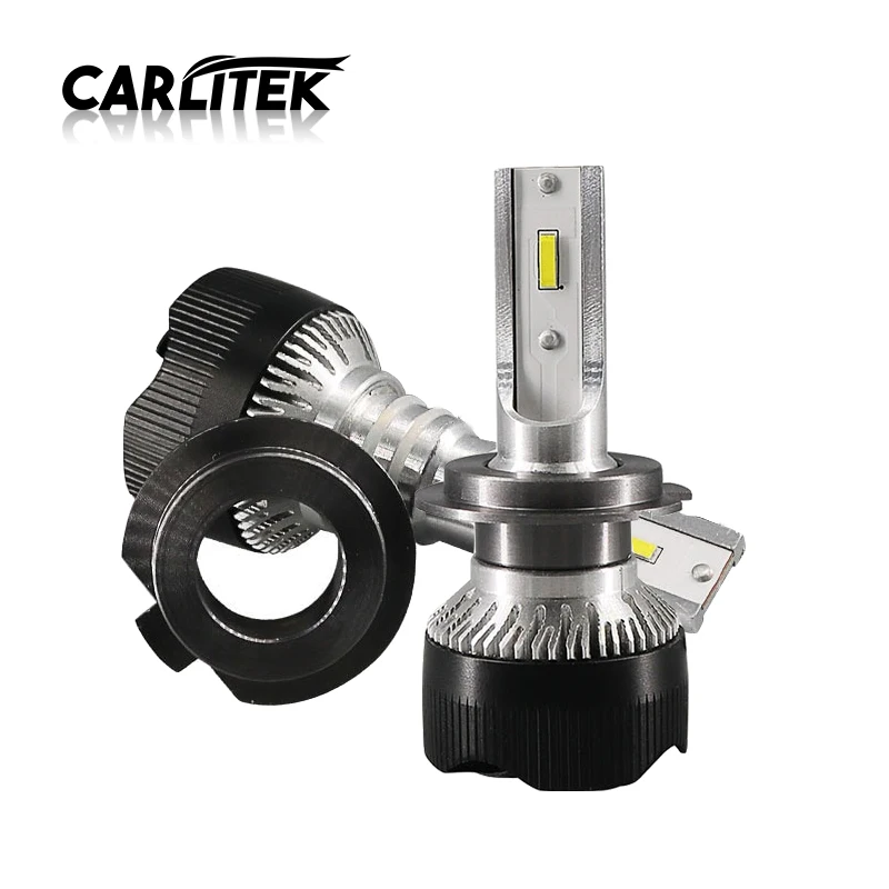 CARLitek 2 шт. led farol moto automotivo H4 H1 H11 H7 Мини Автомобильные фары 6000K CSP чип Led Авто фара