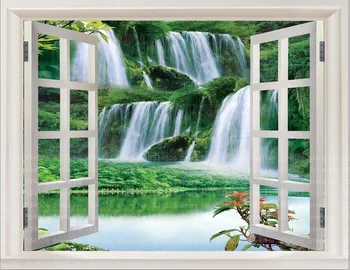 

Modern wallpaper papel de parede rosa Environmental Mural wall paper brick wallpaper the fairy tale background homedecoration