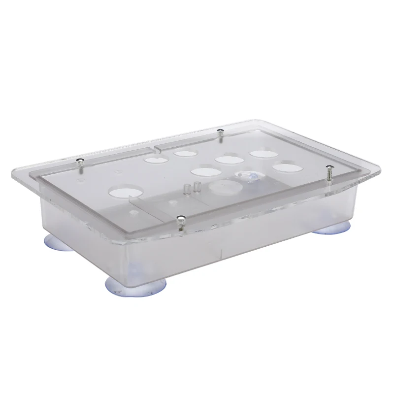 DIY Arcade Machine Joystick Acrylic Panel + Case Shell Set Replacement Parts