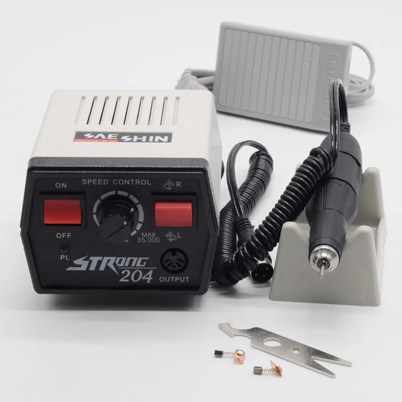 

Micromotor Machine Strong 204+102l Handpieces Jewelry Tools 220V For Dentist Lab