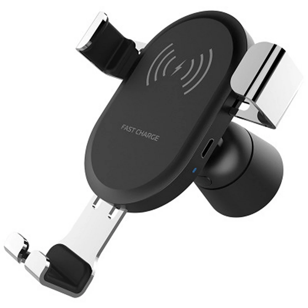 

Car Wireless Charger Support QC3.0 Inductive Fast Charge Intelligent Infrared Fast Wirless Charging Car Phone Holder