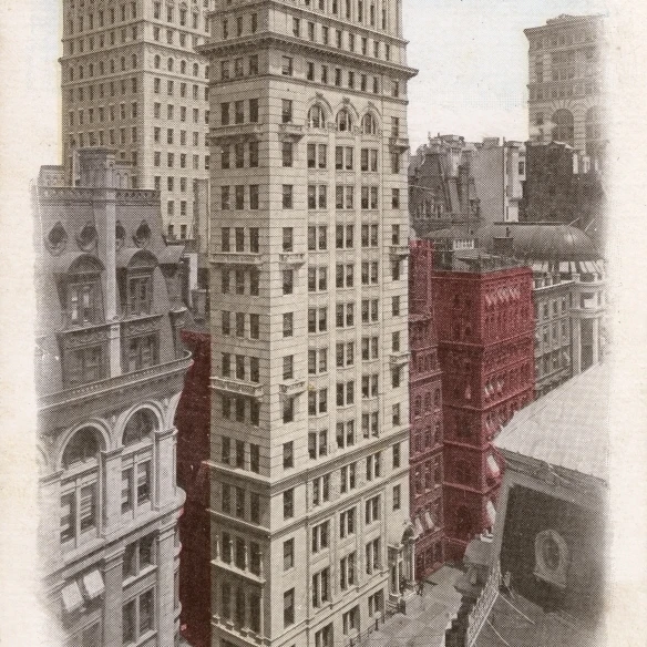 Gillender Building  New York  Usa Poster Print By Mary Evans Grenville Collins Postcard Collection (24 X 36)