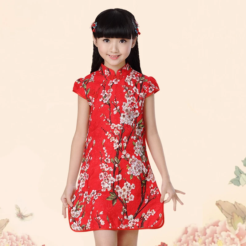 Китайские детские платья. Платье ципао для девочек. Платье ципао детское. Ципао китай. Китайское платье для девочки.