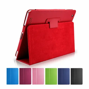 

PU Leather Case For iPad 2 3 4 Cover for iPad A1460 A1459 A1458 A1414 A1430 A1403 A1397 A1396 A1395 9.7 Inch Tablet