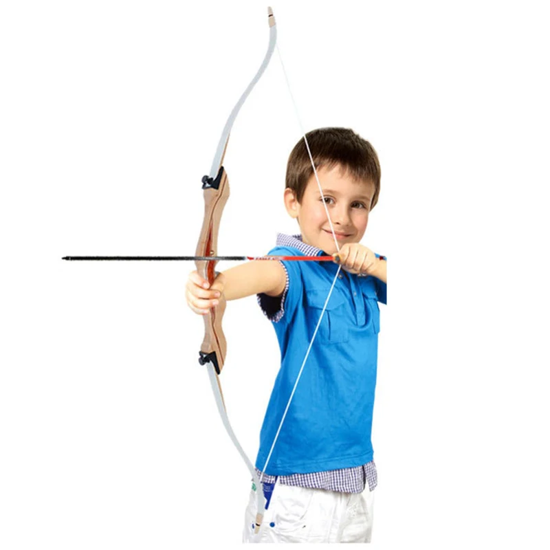 1220lbs Archery Bow Child Wooden Recurve Bow For Children Kids Hunting Shooting Practice