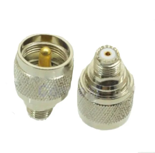 10 PCS Wholesale RF connector UHF JK UHF male to MIni UHF female