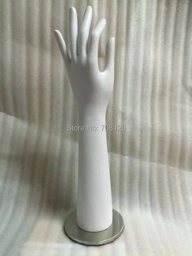 Left And Right One Pair Female Mannequin Hand With Metal Base