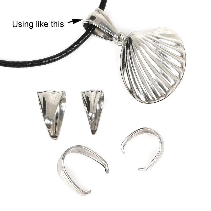 300 Pendant Clip Clasp Pinch Clip Bail Pendant Connectors Bail Jewelry Findings 300 Pendant Clip Clasp Pinch Clip Bail Pendant Connectors Bail Jewelry Findings