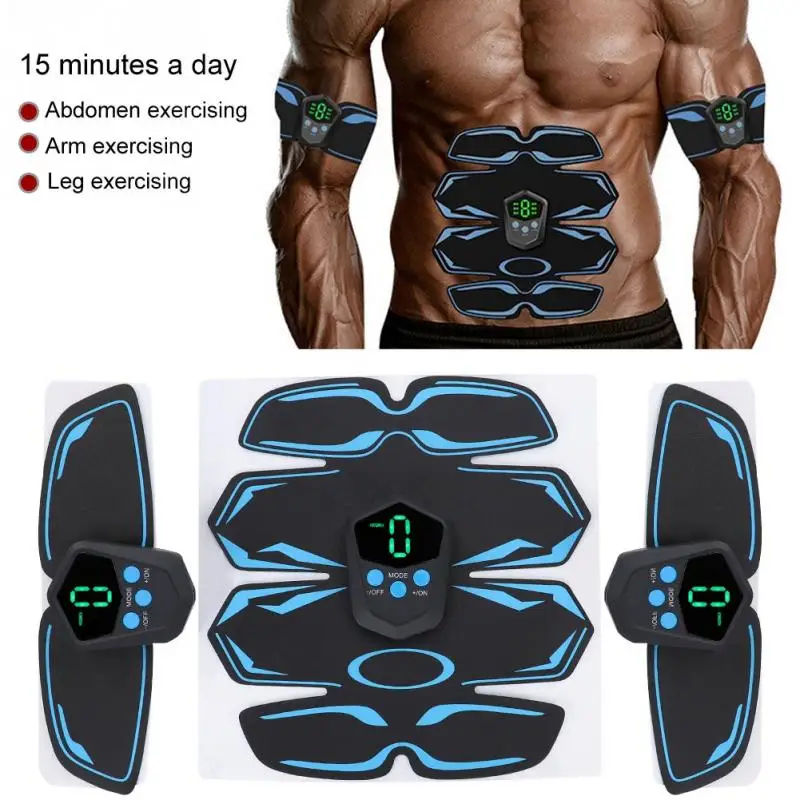 

Electrical Abdominal Arm Muscle Stimulator Massager Fitness Training Body Shaping Massage for weight loss Care Tool