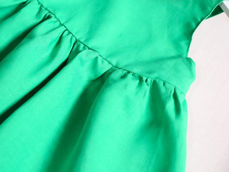 Hurave Summer 2017 New Cute Style Fashion Sleeveless Girls Bow Dress Girl Clothing For Children Cute Dresses Vestidos HTB1IHb RXXXXXb XpXXq6xXFXXXt - Hurave Summer 2017 New Cute Style Fashion Sleeveless Girls Bow Dress Girl Clothing For Children Cute Dresses Vestidos