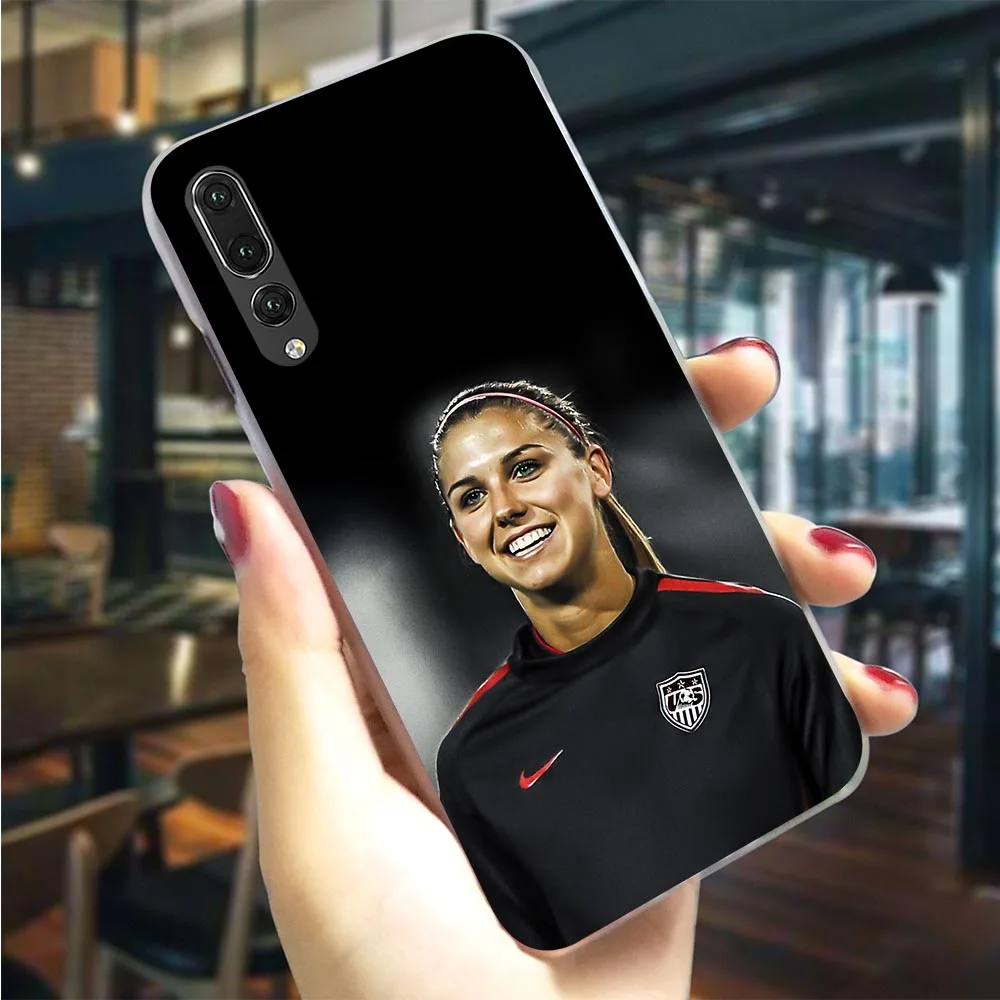 

Plastic Phone Case for Huawei Honor 7X Alex Morgan Cover for Honor 10 8 9 Lite 6A 7A Pro 7C Y6 Prime Nova 3 3i