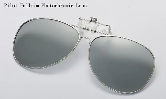 Интеллектуальные фотохромные поляризованные солнцезащитные очки пилота с клипсой для вождения с линзами ночного видения без оправы/Fullrim для мужчин и женщин L3 - Цвет линз: 6