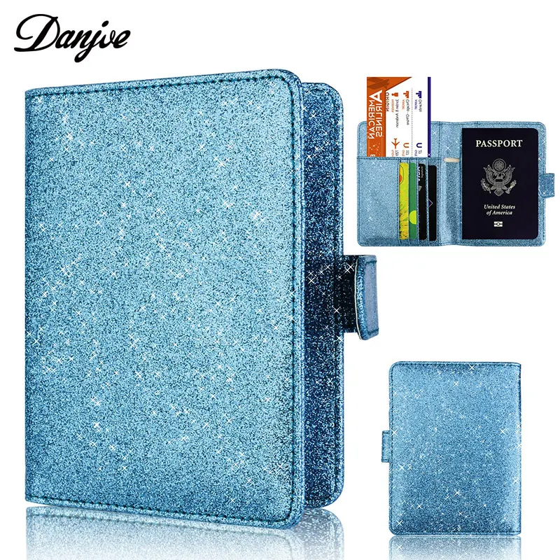 Buy Men Women Leather Passport Cover RFID Protector