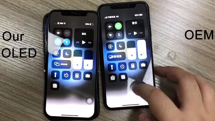 GradeAAA для iPhone X OLED ЖК-дисплей GX для IPhone XS AMOLED oled сенсорный экран с дигитайзером запасные части в сборе